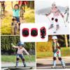 WHAMVOX 2sets Protective Gear for Boy Girl Knee Pads Elbow Pads and Hand Protectors Stylish Sports Protection for Skateboarding Roller Skating and Biking Comfortable and Safe Outdoor Gear view 2