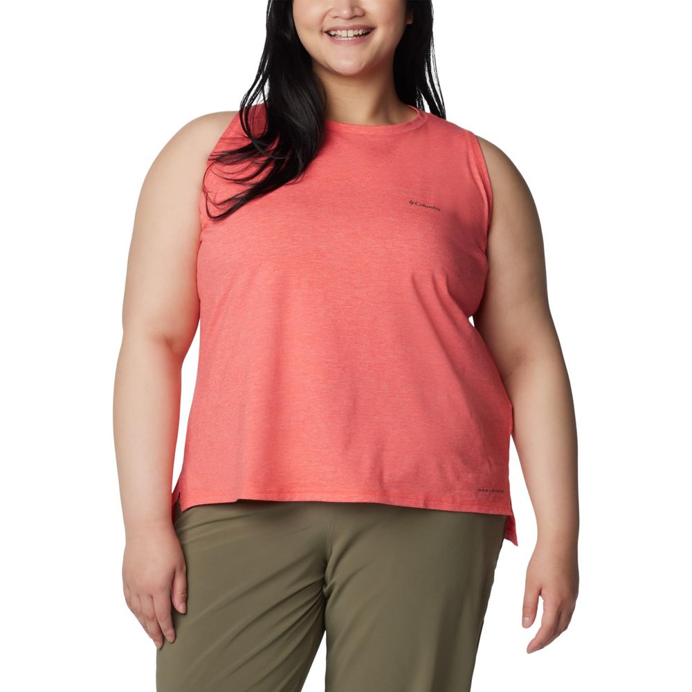 Columbia Women's Sun Trek Tank, Juicy Heather, Medium