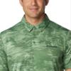 Columbia Men's Tech Trail Novelty Polo, Canteen Beachwood, Medium view 4