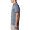 Columbia Men's Hike Polo, Collegiate Navy Heather, Medium view 4