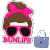 TOYORK Bag Charms for Bogg Bag Accessories,Decoration Charm for Bog Bag Original Models Rubber Beach Tote (BUNLIFE) view 1