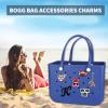 TOYORK Bag Charms for Bogg Bag Accessories,Decoration Charm for Bog Bag Original Models Rubber Beach Tote (BUNLIFE) view 3