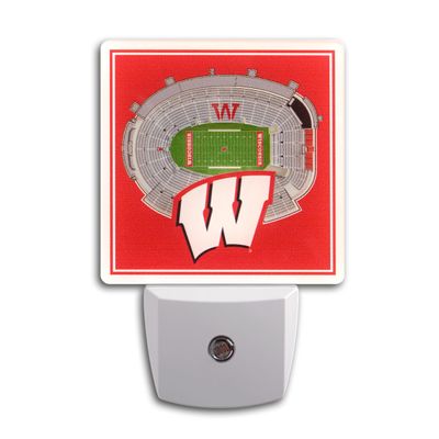YouTheFan NCAA Wisconsin Badgers StadiumView Nite Light