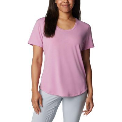 Columbia Women's Slack Water Knit Tee II, Minuet, Medium