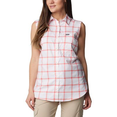 Columbia Women's Anytime Lite Sleeveless, Juicy Multi, Medium