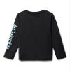 Columbia Toddler Boys Terminal Tackle Long Sleeve Tee, Black/Gulf Stream Logo, 2T view 2