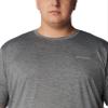 Columbia Men's Hike Crew, Black Heather, X-Large Tall view 4