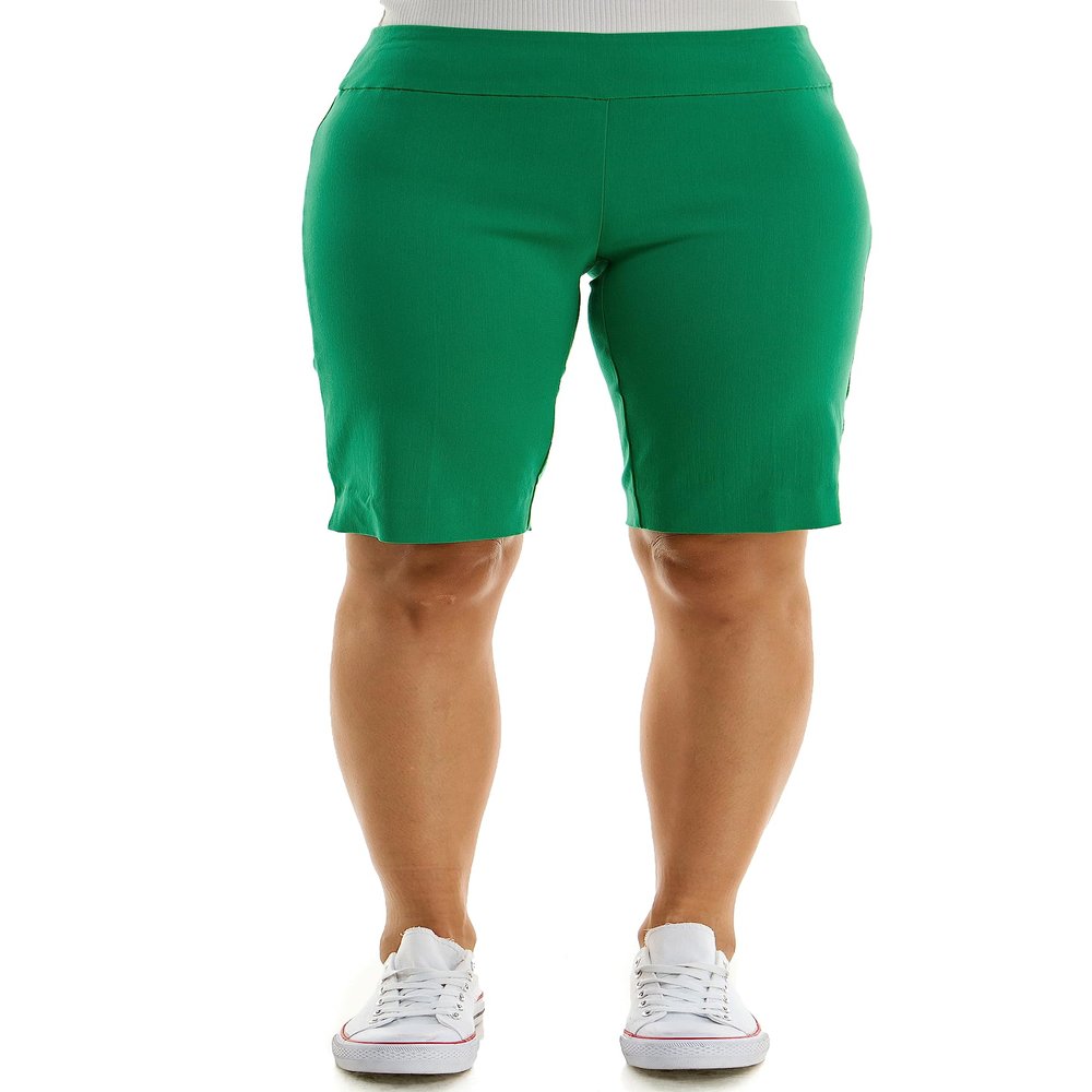 Zac & Rachel Womens Pull On Millennium Bermuda Shorts, Jelly Bean, 10