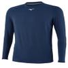 Mizuno Youth Long Sleeve Compression Top | Youth - Boys Baseball TOP | Navy | US Medium (M) view 1