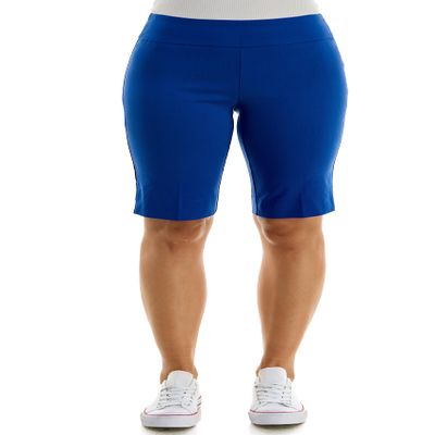 Zac & Rachel Womens Pull On Millennium Bermuda Shorts, Surf The Web, 14