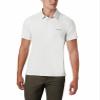 Columbia Men's Tech Trail Polo, White, X-Large Tall view 1