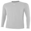 Mizuno Men's Long Sleeve Compression Top | Mens Baseball TOP | White | US Extra Small (XS) view 1