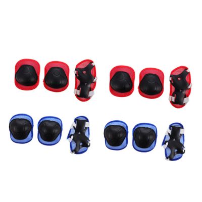 HONMEET Roller Skating Protective Gear Set 2 Sets for Knees Elbows Hands Comfortable Material