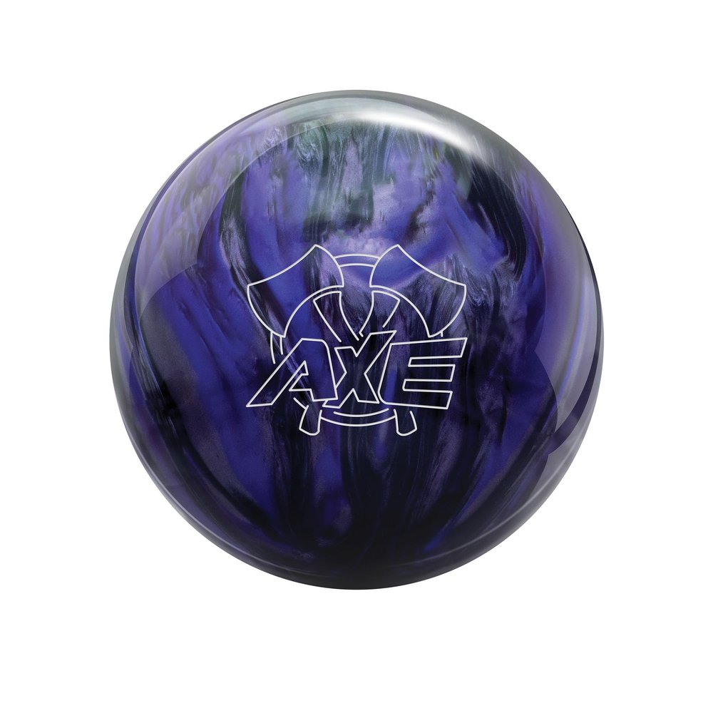 Bowlerstore Products Hammer Axe Bowling PRE-DRILLED Ball - Purple/Smoke 10lbs