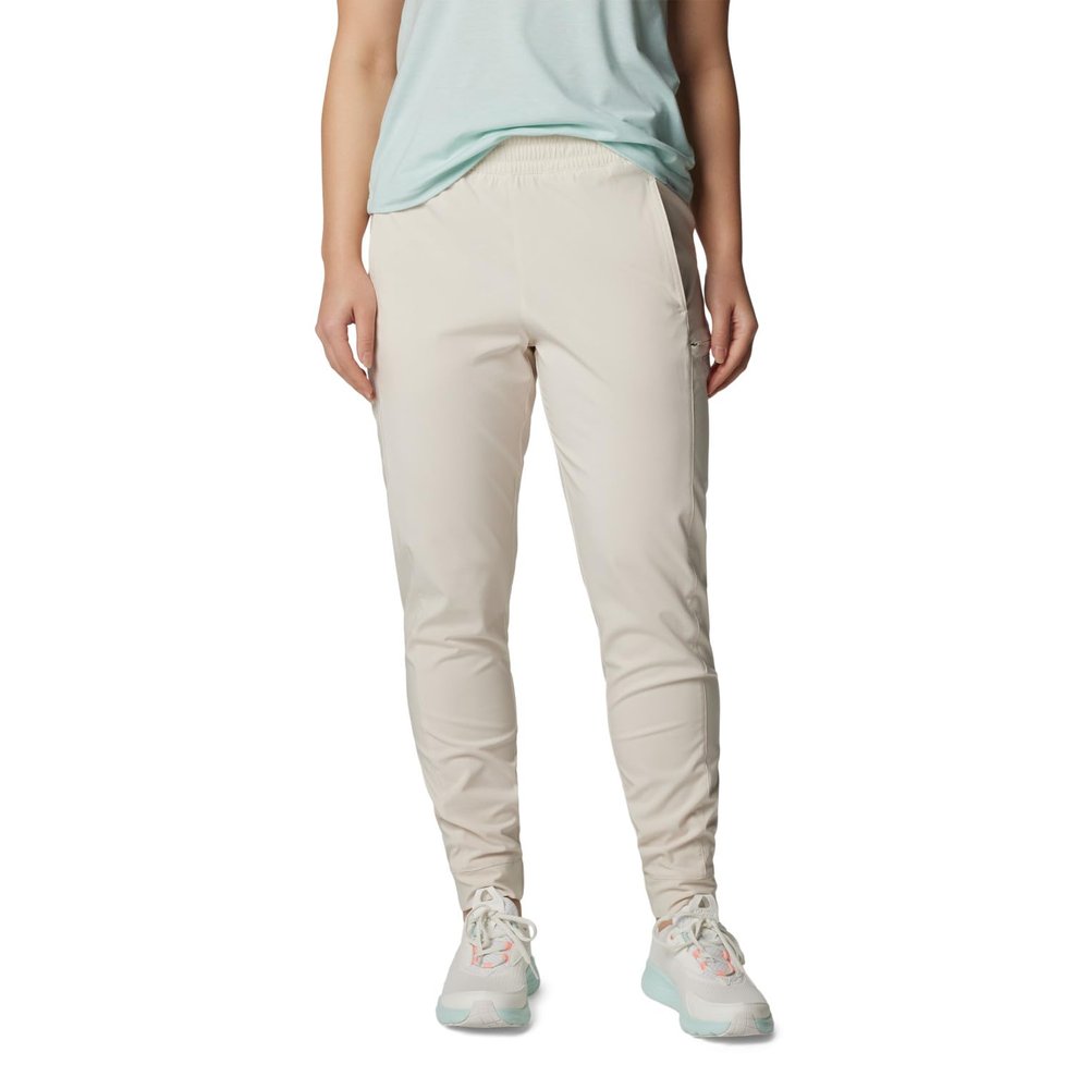 Columbia Women's PFG Uncharted Pull On Pant, Stone, Large