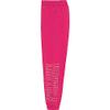 Nautica Girls' Logo Sweatpants, Fleece Joggers with Ribbed Cuffs & Functional Side Pockets, Fuchsia Glitter Art, 3T view 2