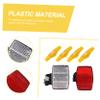 BCOATH Bicycle Reflector Set 6 Pieces Front and Rear Reflectors for Bike Safety Wheel Tire Lights view 2