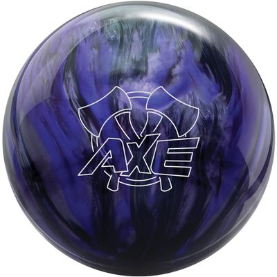 Bowlerstore Products Hammer Axe Bowling PRE-DRILLED Ball - Purple/Smoke 14lbs