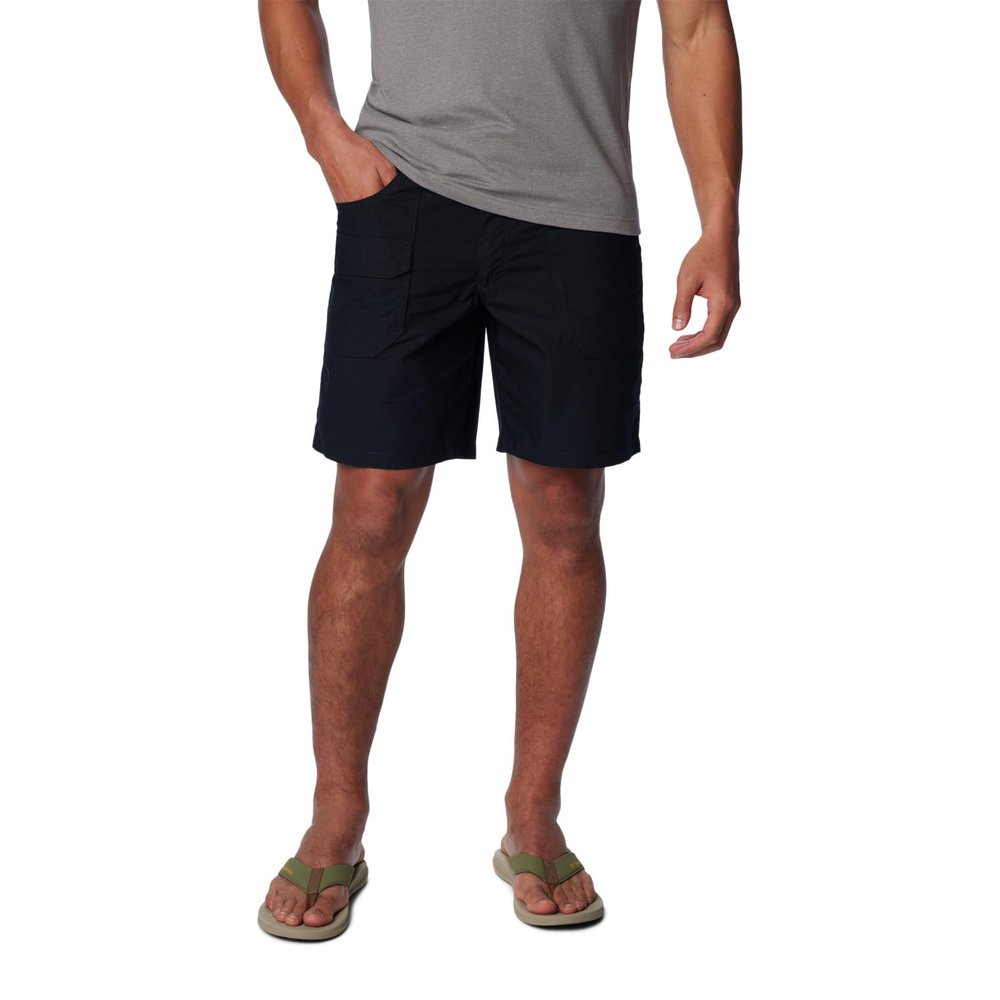 Columbia Men's Washed Out Cargo Short, Black, 38