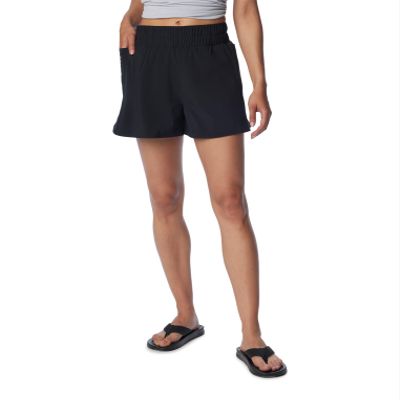Columbia Women's Tidal Light Lined Short, Black/Cirrus Grey, XX-Large