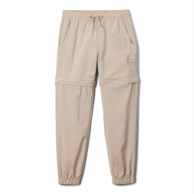 Columbia Youth Girls Silver Ridge Utility Convertible Pant, Ancient Fossil, X-Large