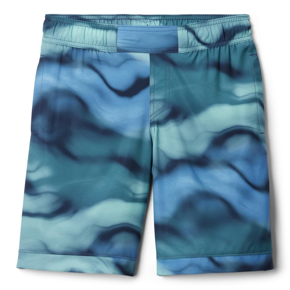 Columbia Youth Boys Sandy Shores Boardshort, Collegiate Navy Undercurrent, Large