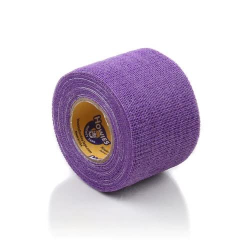 Howies Hockey Tape Pro Non-Stretch Grip Stick for Maximum Tack Purple