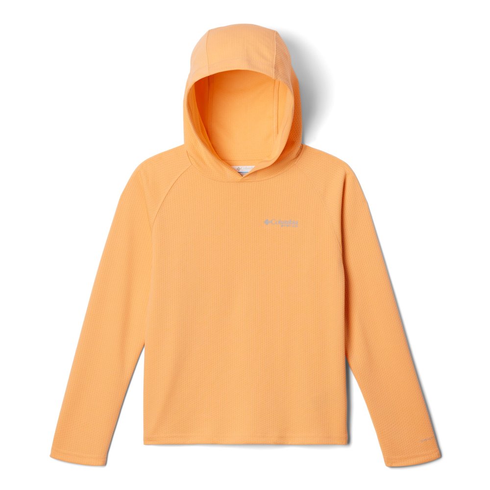 Columbia Youth Unisex PFG Solar Stream Hoodie, Bright Nectar, X-Large