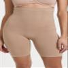 Yummie Women's Seamless Solutions High Waist Thigh Shaper, Almond, 2X/3X view 2