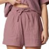Columbia Women's Holly Hideaway Breezy Short, Fig, Small view 4