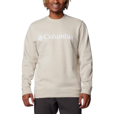 Columbia Men's Trek Crew, Dark Stone/CSC Branded Logo, Medium