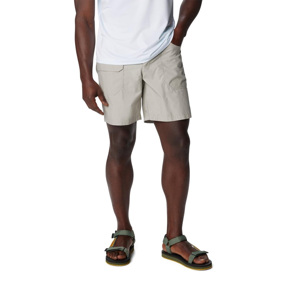 Columbia Men's Washed Out Cargo Short, Flint Grey, 30