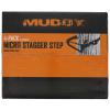 Muddy 6" Micro Stagger Steps - Durable Powder Coated Steel Ultra Compact Stacking Design Portable Outdoor Hunting Tree Climbing Steps with 1" Nylon Strap & Cam Buckle, 4 Per Pack view 4