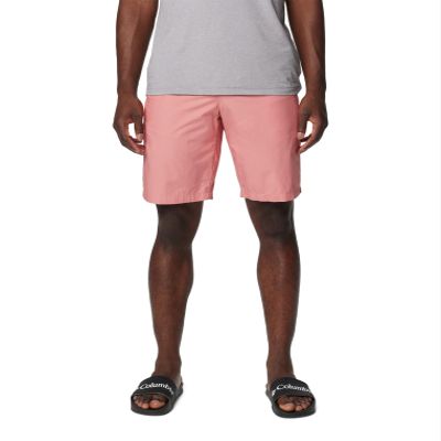 Columbia Men's Washed Out Short, Pink Agave, 52