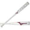 Mizuno Finch Youth Tee Ball Softball Bat (-13) | Youth - Girls Aluminum Fast Pitch BAT | White-Iridescent | 12OZ | 24 INCHES view 1