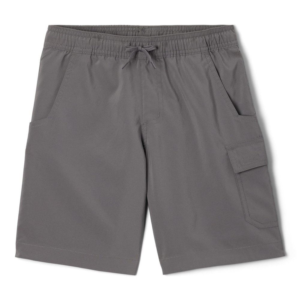 Columbia Youth Boys Silver Ridge Utility Short, City Grey, Small