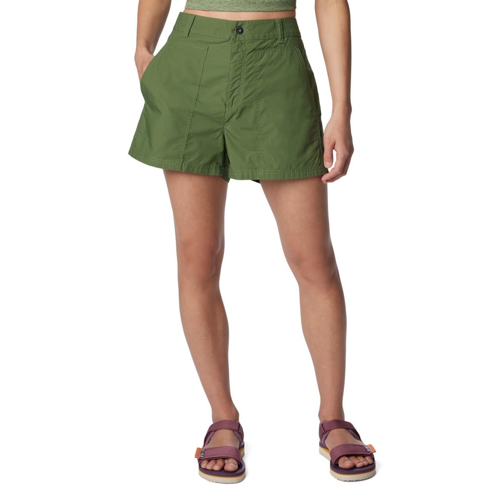 Columbia Women's Holly Hideaway Washed Out Short, Canteen, 8