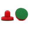 ccHuDE 4 Pcs Air Hockey Pushers with 8 Pcs Pucks, Paddles & Goal Handles - Red & Black view 4
