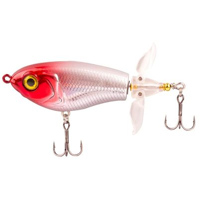 HUFFA Topwater Lures 6.5cm 8.0cm Hard Bait Wobbler Rotate Tail Popper Fishing Lures Artificial Bait Fishing Surface Lure Tackle (Color : CC99-04, Size : 6.5cm 9g)