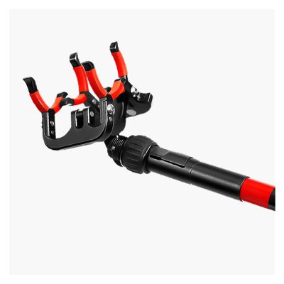 EVSER Fishing Rod Stand/Rack Carbon Bracket Fishing Rod Bracket Ultra-Light and Super Hard Fishing Box Fishing Chair Turret Halter Self-Locking Rod Fishing Rod Holder