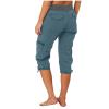 Capri Cargo Pants for Women Causal Lightweight Hiking Pants High Waisted Workout Outdoor Sports Yoga Pants Jogger Pants Navy view 3