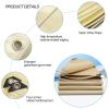 Heavy Duty Tarpaulin Waterproof Cover Tarp Tent Sheet for Camping Caravan Boat Car Picnic Outdoor Furniture Wood Covering with Strong Eyelets Canopy Tent, Beige (Can Be Customised) (Size : 2x2m) view 4