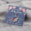 BLEOUK Autism Necklace Autism Awareness Behaviorist Gift Puzzle Necklace Thank You Gift Jewelry (To An Amazing Autism Teacher) view 4