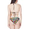 JEOCODY Boho Hippie Bikini Sets for Women 70s 80s Hawaiian Floral Women's High Waist Halter Set Two Piece Swimsuits String Triangle Beach, Boho Hippie Daisy Flower, X-Large view 4