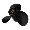 MiBarco 9 1/4 x 10 OEM Upgrade Aluminum Outboard Boat Propeller for BRP Johnson EVINRUDE OMC Stern Drive 8 9.9 15HP 9.25x10 Prop 13 Spline Tooth RH view 4