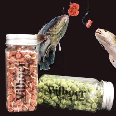 Vilbocr Fishing Lures 2 Bottles Power Bait Smell Carp Fishing Bait Boilies Eggs Natural Bait Scent Fish Attractants for Baits Power Bait Trout Bait