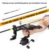 oubert Fishing Slingshot with Reel and Rubber Bands Professional Hunting Slinghshot Fishing Kit for Adults Fishing and Shooting view 3