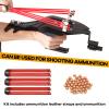 oubert Fishing Slingshot with Reel and Rubber Bands Professional Hunting Slinghshot Fishing Kit for Adults Fishing and Shooting view 4