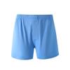 JEsilunmaMY Mens High Waist Loose Boxer Shorts Relaxed Fit Stretch Breathable Sleep Shorts Plus Size Soft Lounge Underwear (Blue10-1PC,Large) view 1