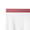 JEsilunmaMY Mens Ice Silk Moisture-Wicking Underwear Mid Waist Solid Color Boxer Briefs Seamless Soft Breathable Boxer Trunks (White-1PC,Large) view 2